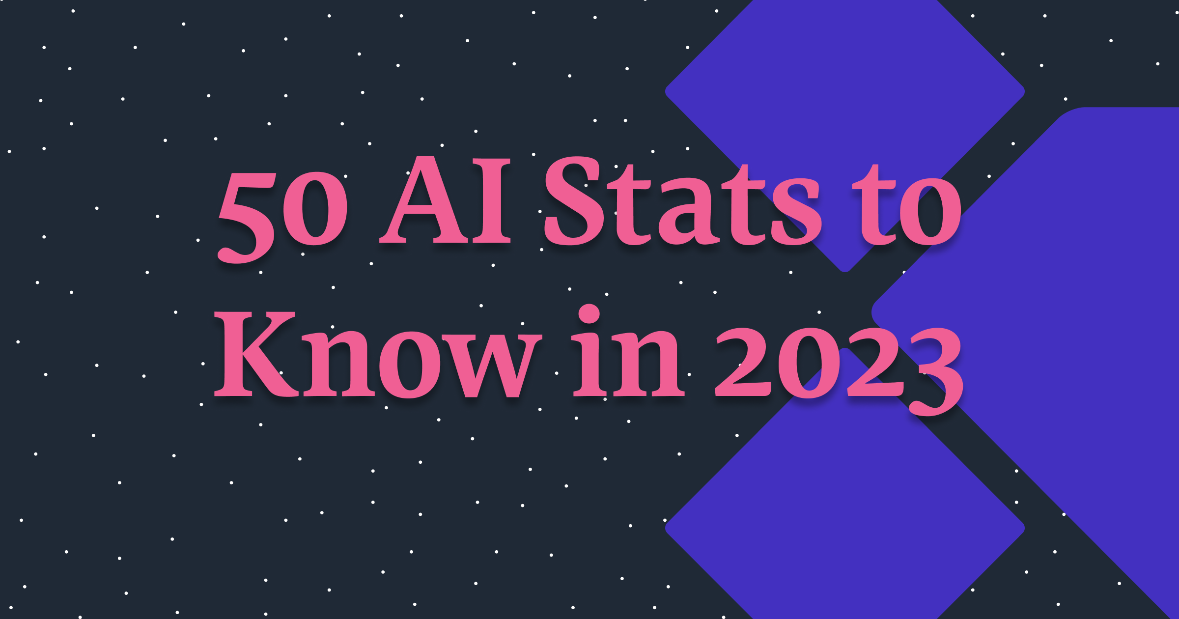AI Stats: The state of artificial intelligence in 2023