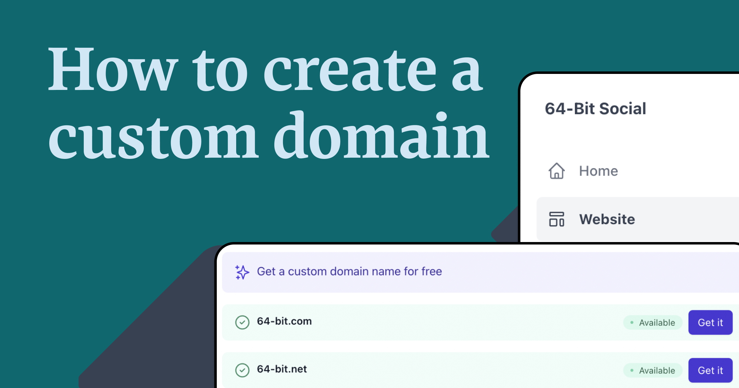 How to create a custom domain with Durable