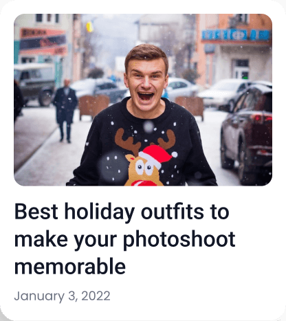 AI generated post about best holiday outfits